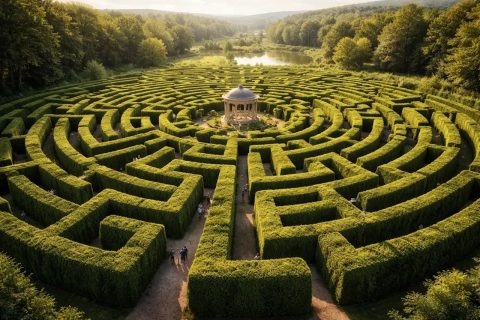 Garden Labyrinth Maze