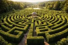 Garden Labyrinth Maze